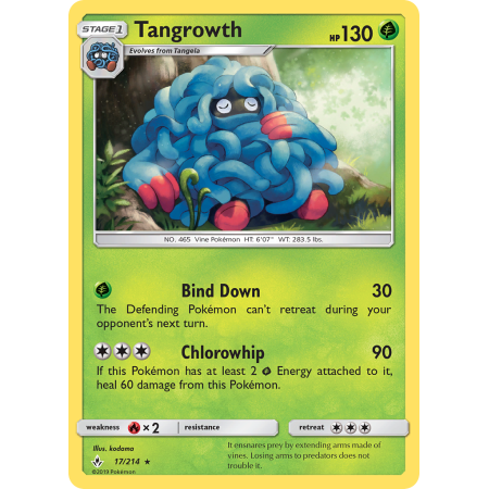 Tangrowth (Reverse Holo)