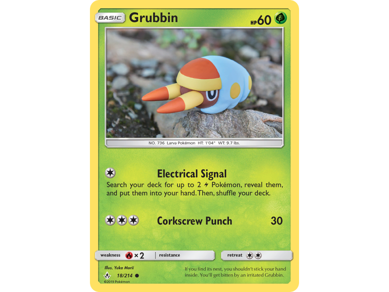 Grubbin (Reverse Holo)