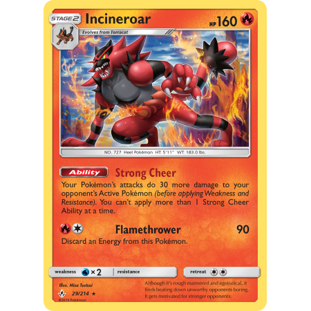 Incineroar (Reverse Holo)