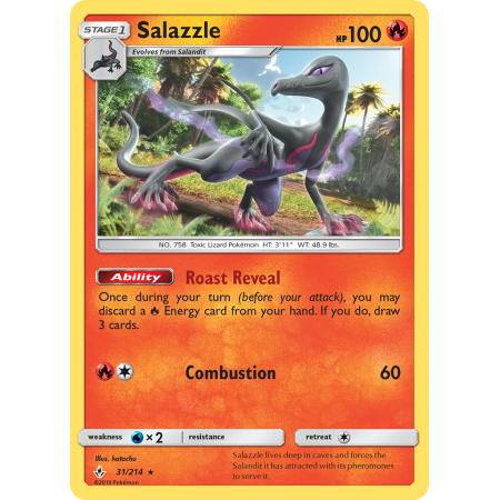 Salazzle (Reverse Holo)