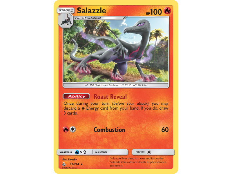 Salazzle (Reverse Holo)