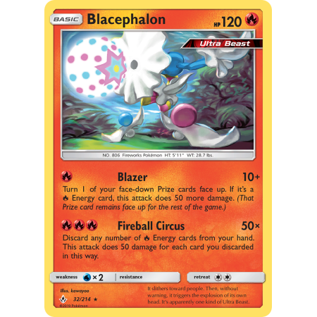 Blacephalon (Reverse Holo)