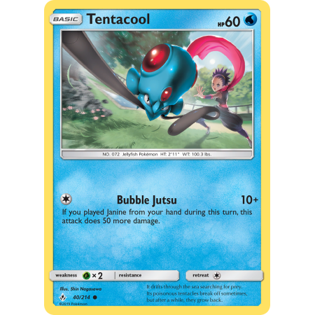 Tentacool (Reverse Holo)