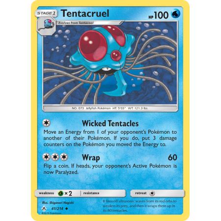 Tentacruel (Reverse Holo)