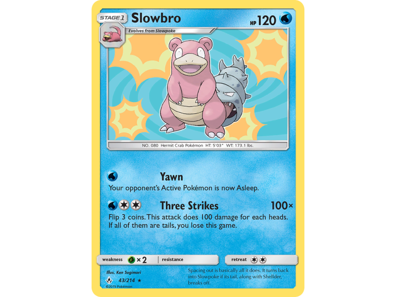 Slowbro (Reverse Holo)