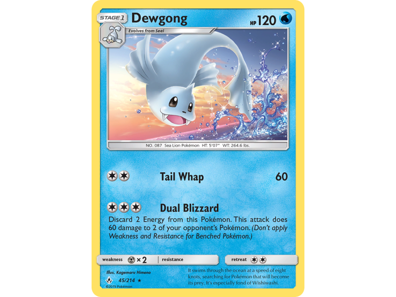 Dewgong (Reverse Holo)