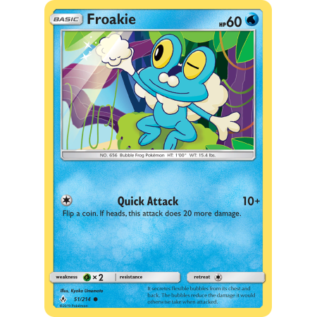 Froakie (Reverse Holo)