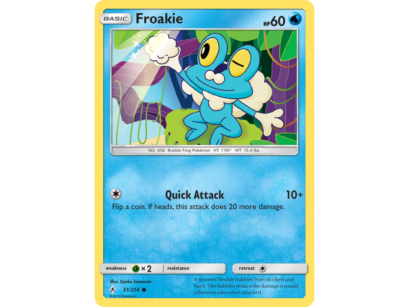 Froakie (Reverse Holo)