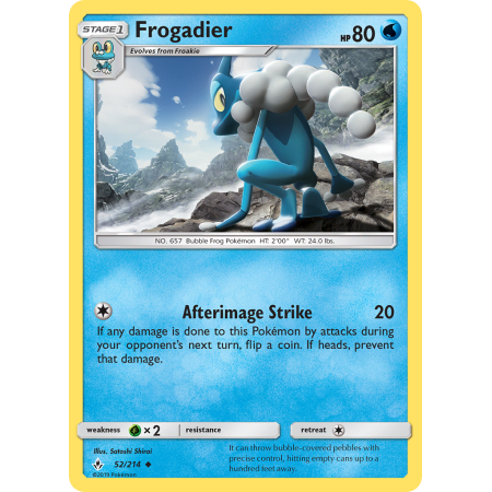 Frogadier (Reverse Holo)