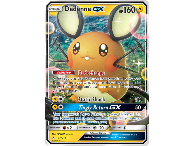 Dedenne-GX (Holo)