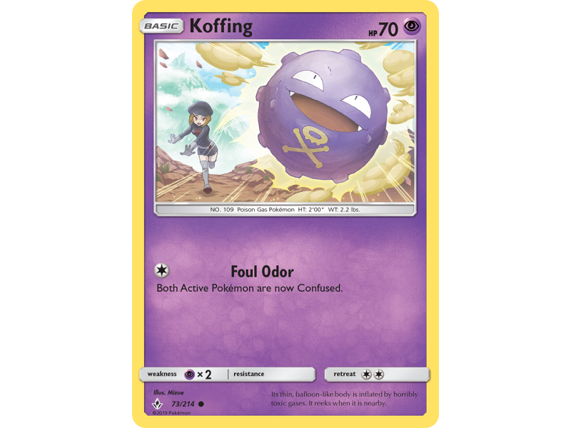 Koffing (Reverse Holo)