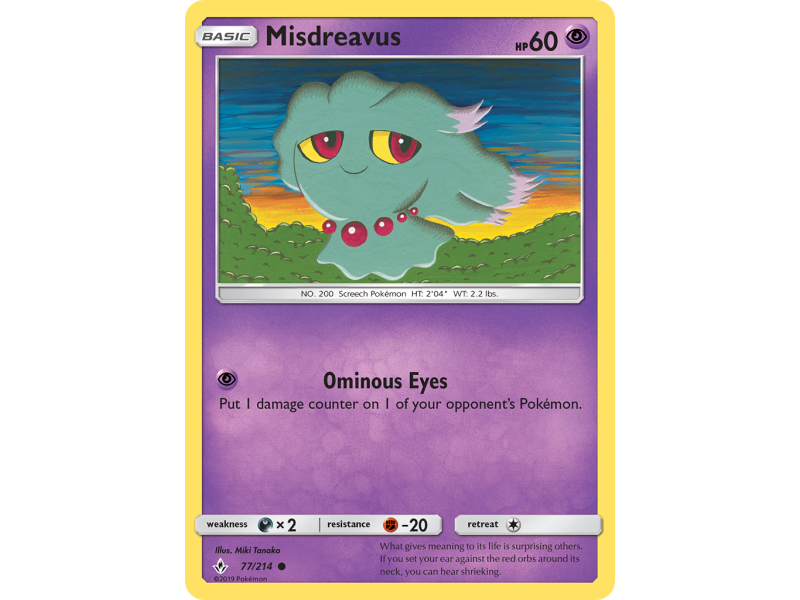 Misdreavus (Reverse Holo)