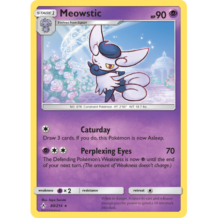 Meowstic (Reverse Holo)