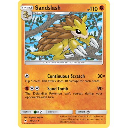 Sandslash (Reverse Holo)