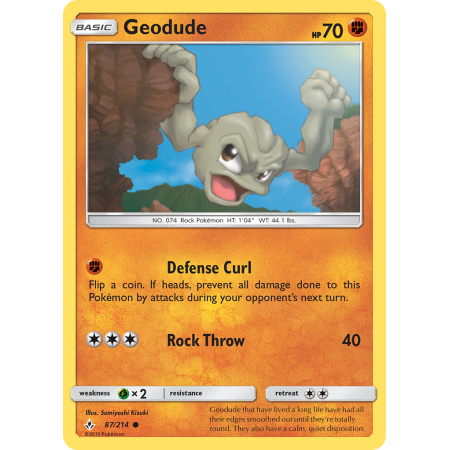 Geodude (Reverse Holo)
