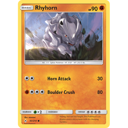 Rhyhorn (Reverse Holo)