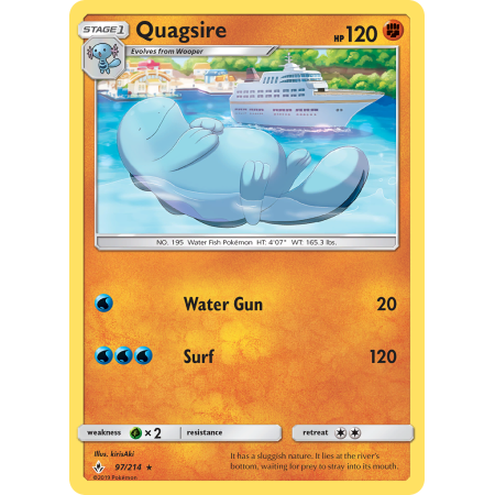 Quagsire (Reverse Holo)