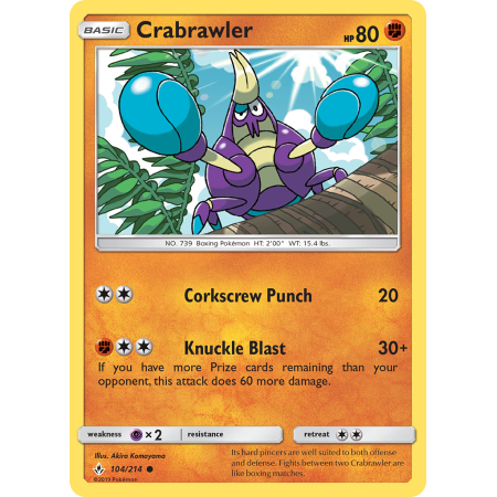 Crabrawler (Reverse Holo)