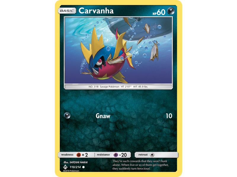 Carvanha (Reverse Holo)