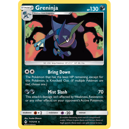 Greninja (Reverse Holo)