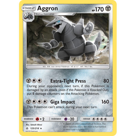 Aggron (Reverse Holo)