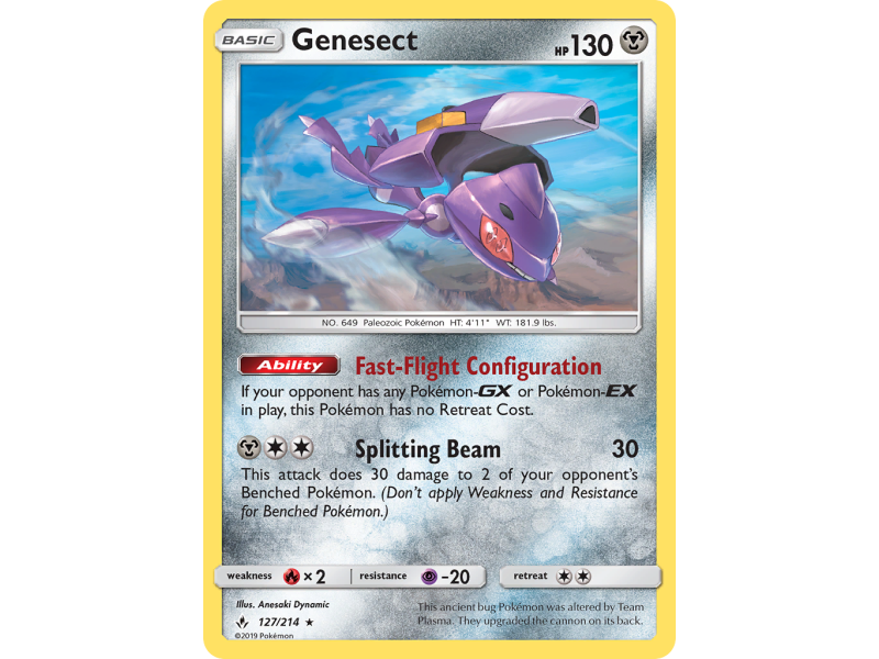 Genesect (Reverse Holo)