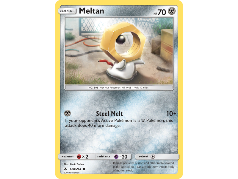 Meltan (Reverse Holo)