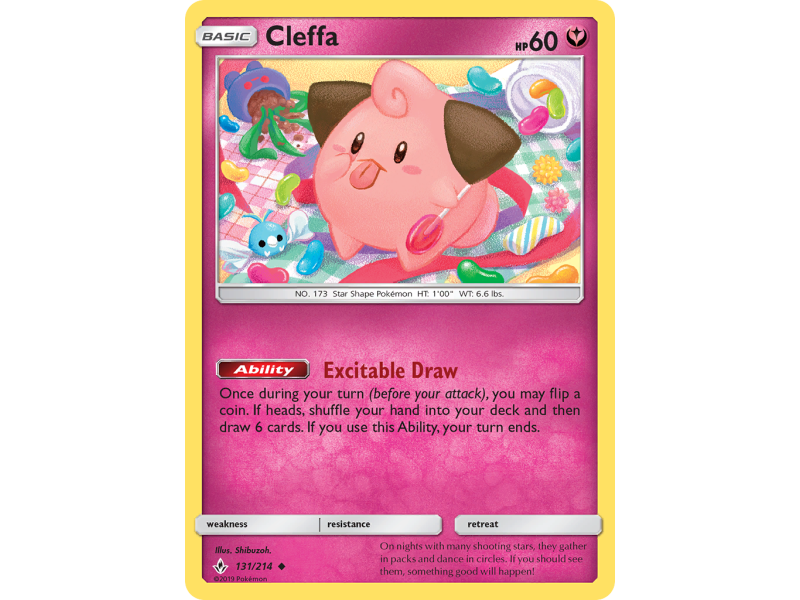 Cleffa (Reverse Holo)