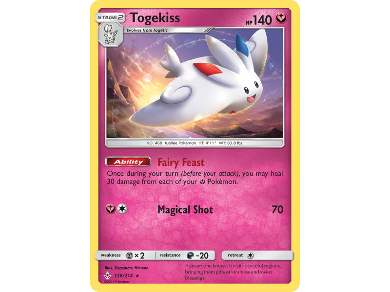 Togekiss (Reverse Holo)