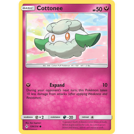Cottonee (Reverse Holo)
