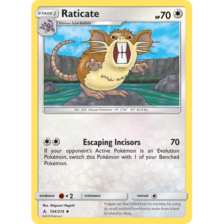 Raticate (Reverse Holo)