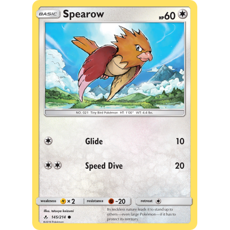 Spearow (Reverse Holo)