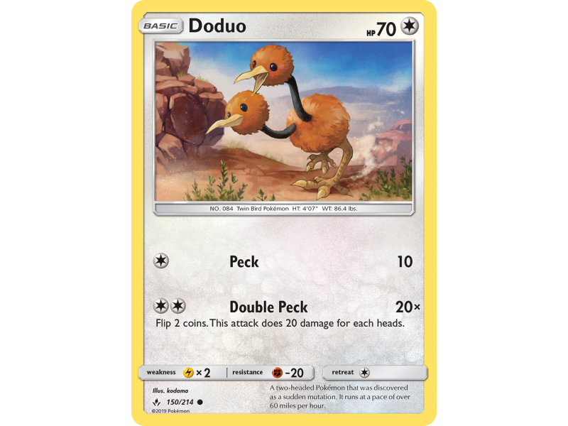 Doduo (Reverse Holo)