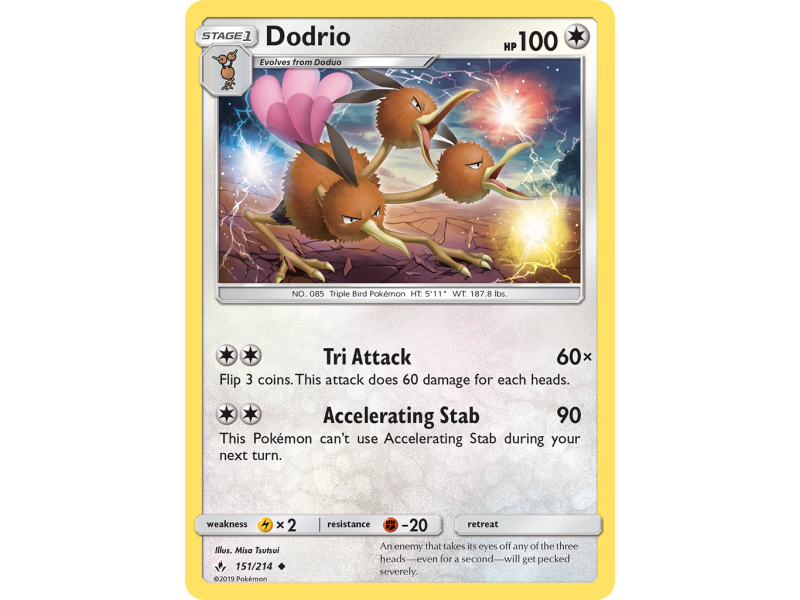 Dodrio (Reverse Holo)