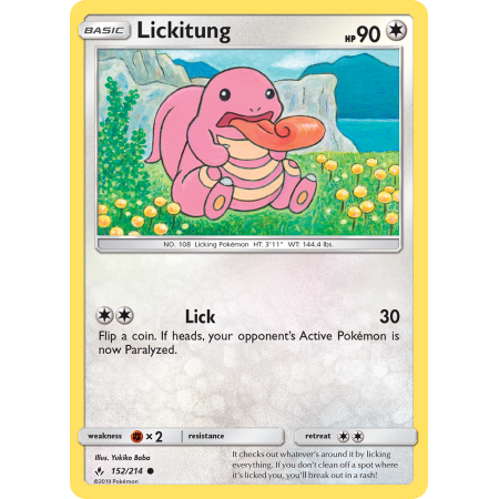Lickitung (Reverse Holo)