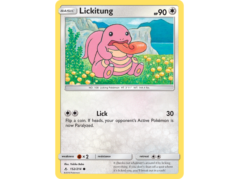 Lickitung (Reverse Holo)