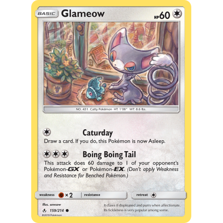 Glameow (Reverse Holo)