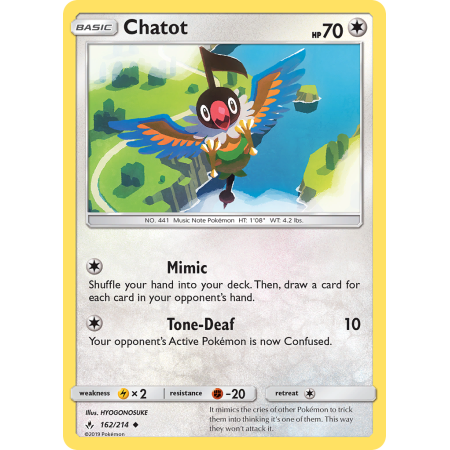 Chatot (Reverse Holo)