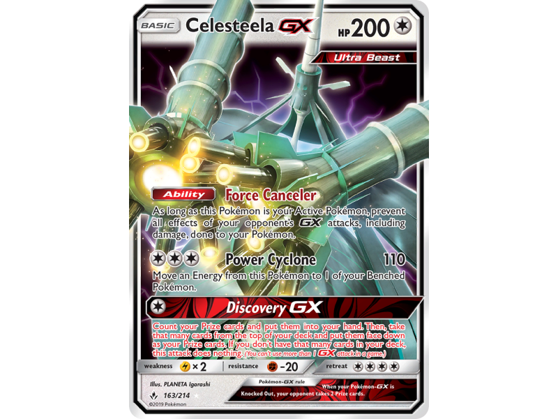Celesteela-GX (Holo)