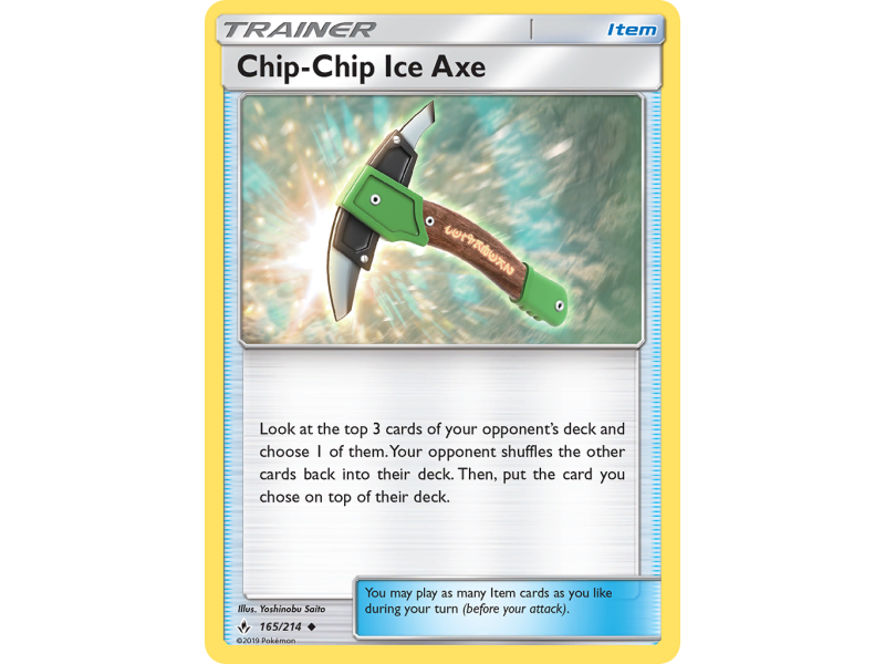 Chip-Chip Ice Axe