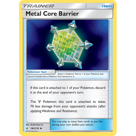 Metal Core Barrier (Reverse Holo)