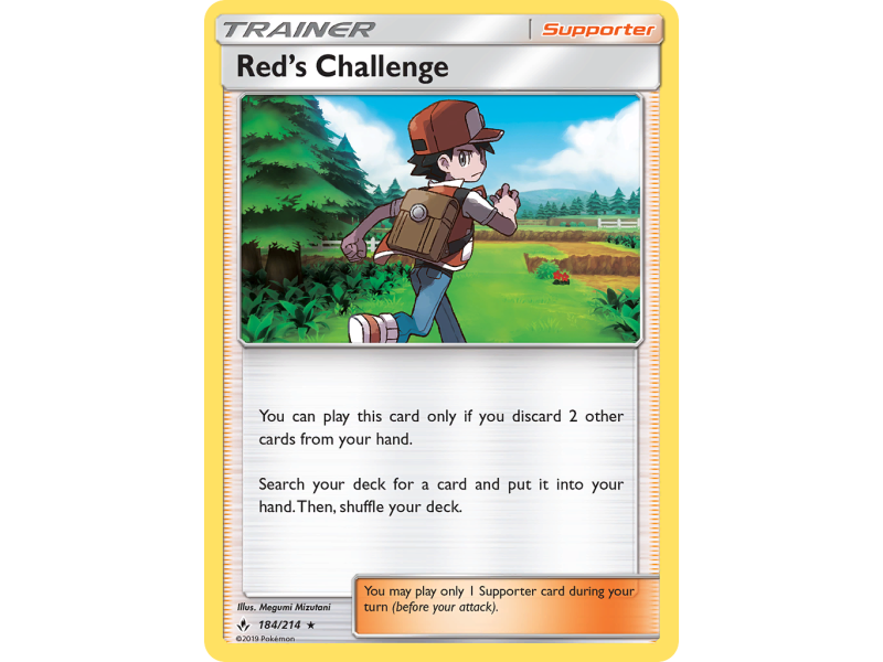 Red's Challenge (Holo)