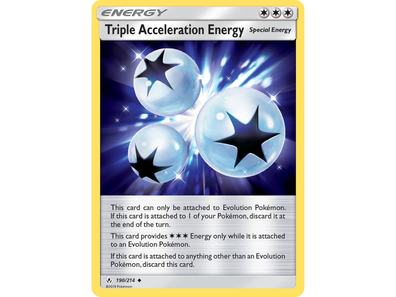 Triple Acceleration Energy