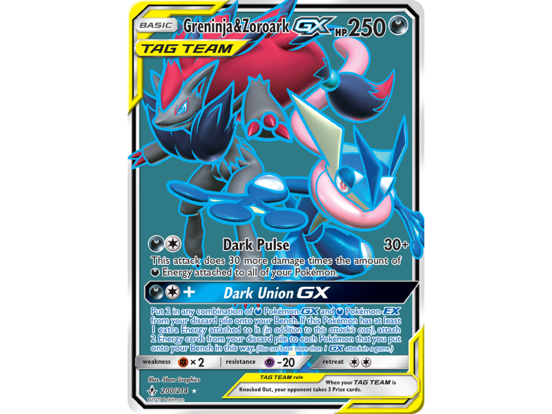 Greninja & Zoroark-GX