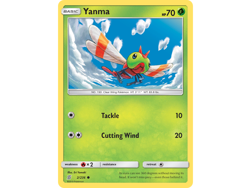 Yanma (Reverse Holo)