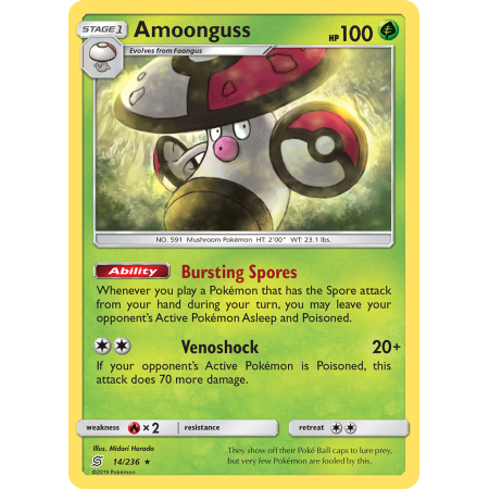 Amoonguss (Reverse Holo)