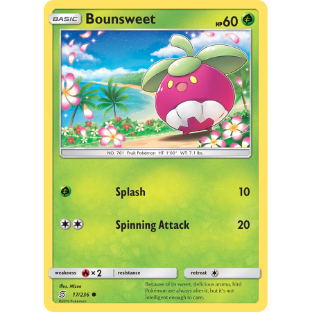 Bounsweet (Reverse Holo)
