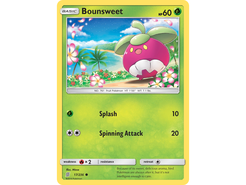 Bounsweet (Reverse Holo)