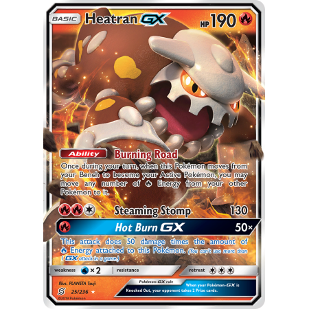 Heatran-GX (Holo)