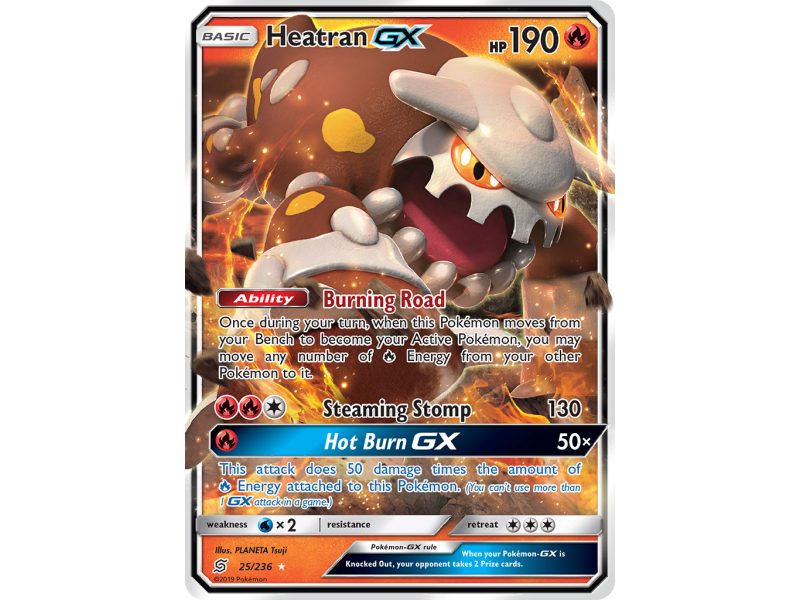 Heatran-GX (Holo)